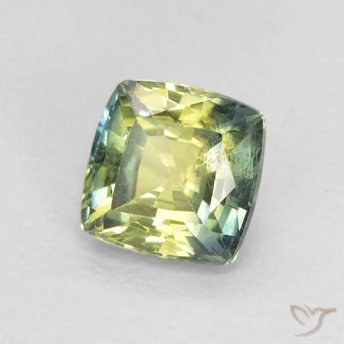 Zaffiro Multicolore naturale da 0.87 ct, Cuscino, VS