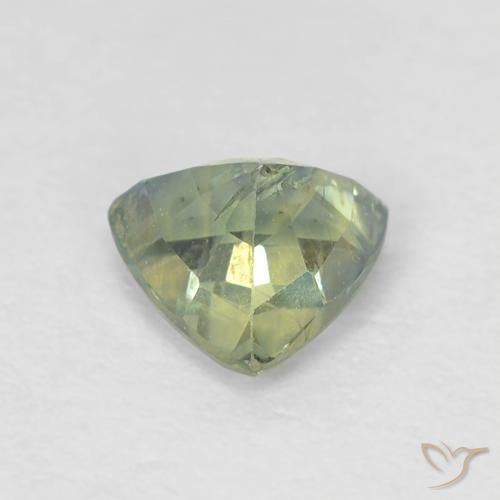 Zaffiro Multicolore naturale da 0.62 ct, Taglio trillion, VS