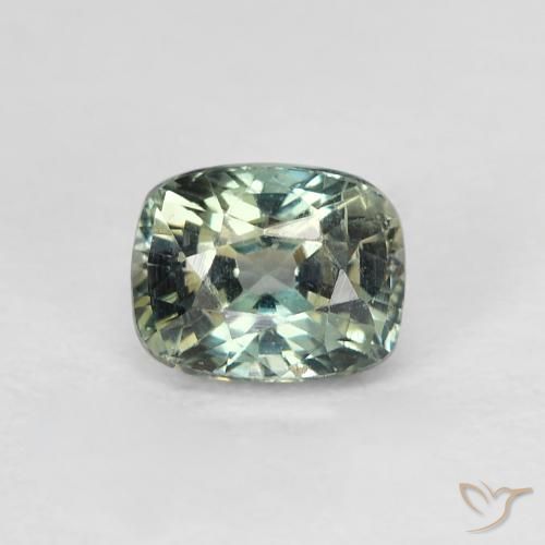 0.79ct Naturale Multicolore Zaffiro, Cuscino, VVS-VS