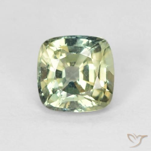 0.90ct Naturale Multicolore Zaffiro, Cuscino, VVS-VS