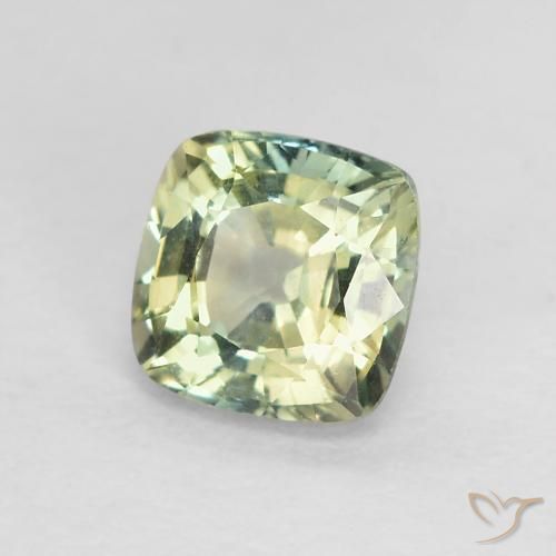 Zaffiro Multicolore naturale da 0.90 ct, Cuscino, VVS-VS