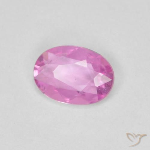 Zaffiro Viola intenso naturale da 0.37 ct, Ovale, VVS-VS