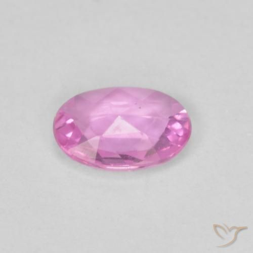 Zaffiro Viola intenso naturale da 0.37 ct, Ovale, VVS-VS