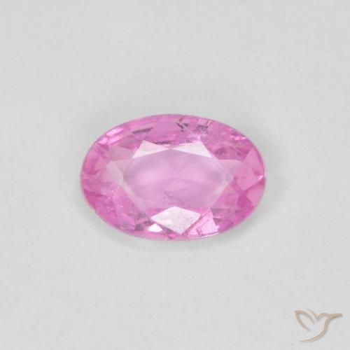 0.36ct Naturale Rosa porpora reale Zaffiro, Ovale, VVS