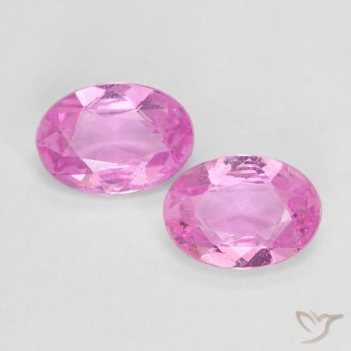 0.97ctw Naturale Viola intenso Zaffiro, Ovale, VS