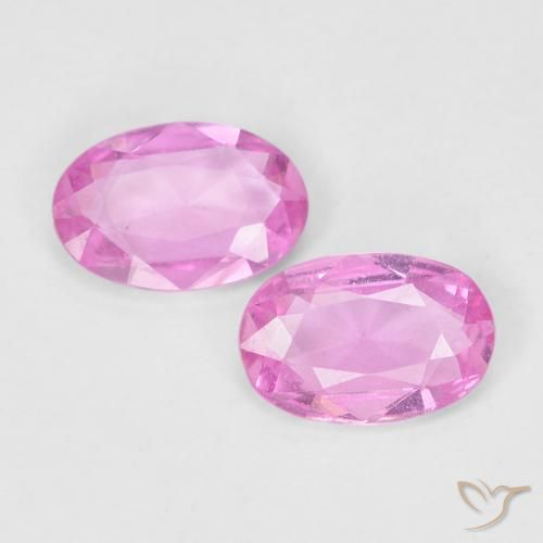 0.77ctw Naturale Viola medio Zaffiro, Ovale, VS