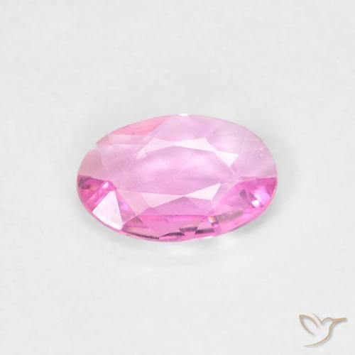 0.34ct Naturale Viola medio Zaffiro, Ovale, VVS