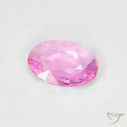 Zaffiro Viola medio naturale da 0.34 ct, Ovale, VVS