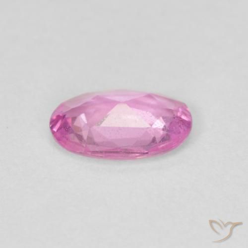 Zaffiro Rosa naturale da 0.38 ct, Ovale, VS