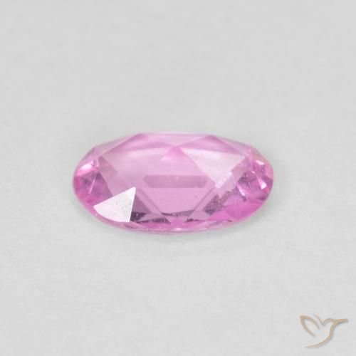 Zaffiro Rosa hot naturale da 0.39 ct, Ovale, VS