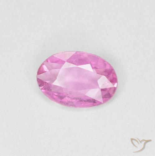 Zaffiro Rosa hot naturale da 0.34 ct, Ovale, VS