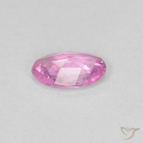 Zaffiro Rosa hot naturale da 0.34 ct, Ovale, VS
