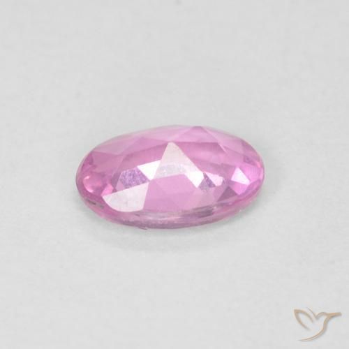 Zaffiro Rosa naturale da 0.48 ct, Ovale, VS