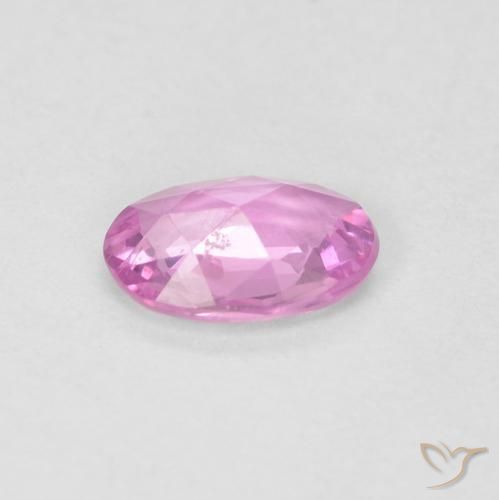 Zaffiro Rosa naturale da 0.44 ct, Ovale, VS