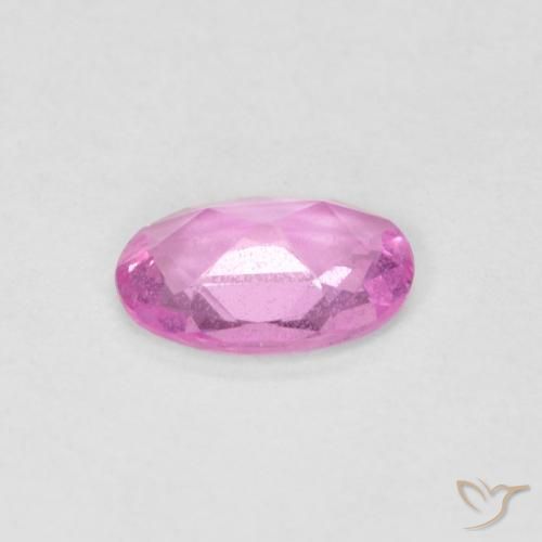 Zaffiro Rosa naturale da 0.41 ct, Ovale, VS