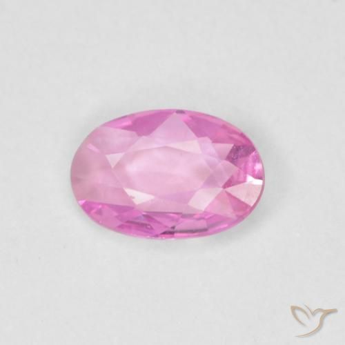 0.36ct Naturale Rosa porpora reale Zaffiro, Ovale, VVS