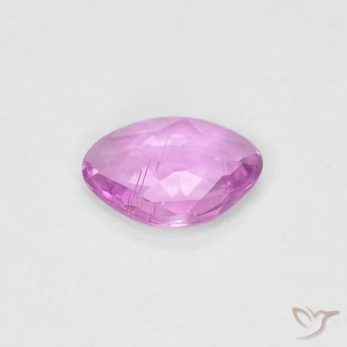 Zaffiro Rosa chiaro naturale da 0.42 ct, Taglio a fantasia, VS