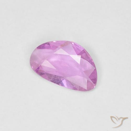 Zaffiro Rosa chiaro naturale da 0.38 ct, Taglio a fantasia, VS