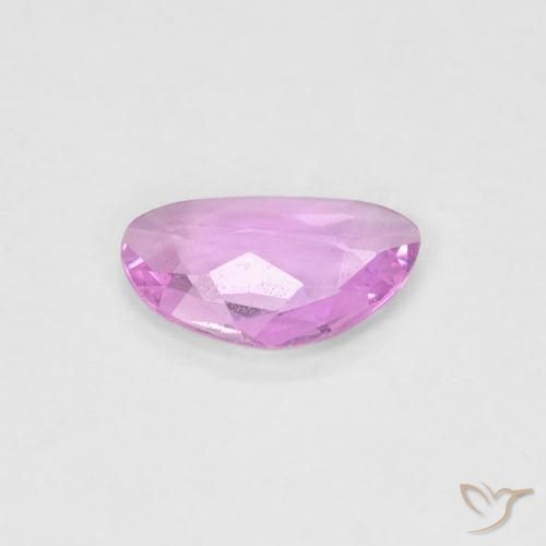 Zaffiro Rosa chiaro naturale da 0.38 ct, Taglio a fantasia, VS