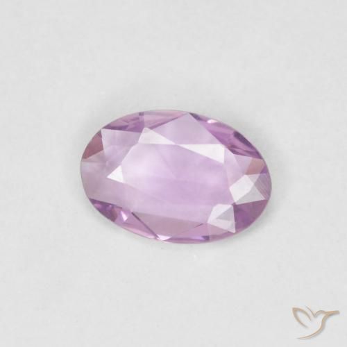 Zaffiro Viola chiaro naturale da 0.31 ct, Ovale, VVS
