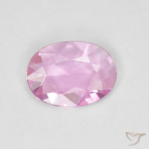 0.48ct Naturale Rosa Zaffiro, Ovale, VVS