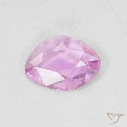 0.45ct Naturale Viola medio Zaffiro, Taglio a fantasia, VVS