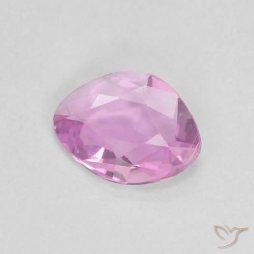 Zaffiro Viola medio naturale da 0.45 ct, Taglio a fantasia, VVS