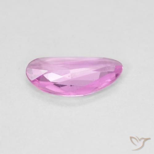Zaffiro Viola intenso naturale da 0.46 ct, Taglio a fantasia, VVS-VS