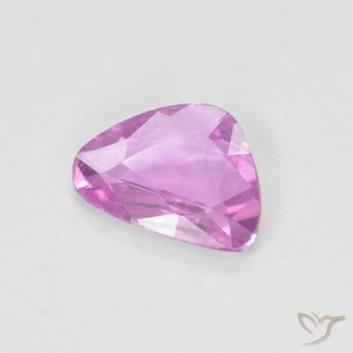 Zaffiro Viola-Rosa naturale da 0.50 ct, Taglio a fantasia, VVS-VS