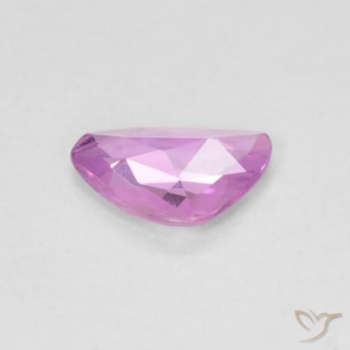 Zaffiro Viola-Rosa naturale da 0.50 ct, Taglio a fantasia, VVS-VS