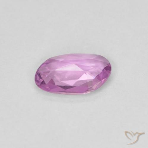 Zaffiro Medium Light-Purple naturale da 0.49 ct, Taglio a fantasia, VVS