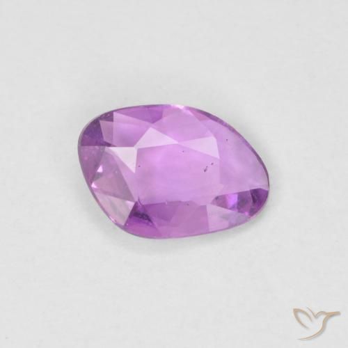 0.41ct Naturale Viola tendente al rosa Zaffiro, Taglio a fantasia, VVS-VS