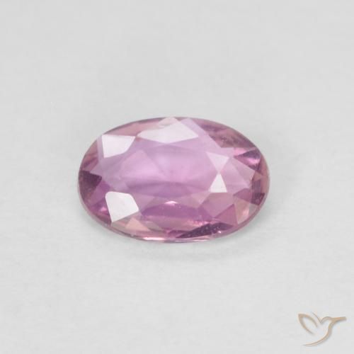 0.41ct Naturale Magenta chiaro Zaffiro, Ovale, VVS-VS