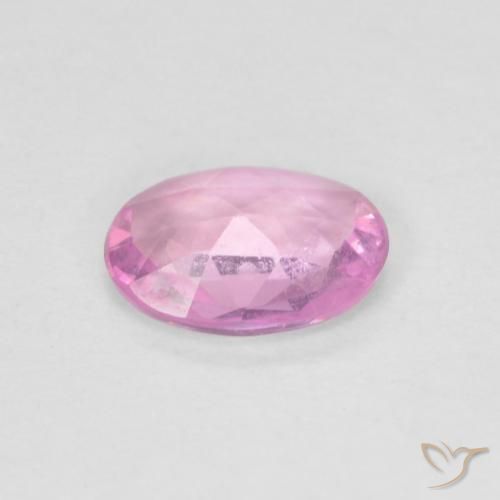 Zaffiro Rosa hot naturale da 0.70 ct, Ovale, VS