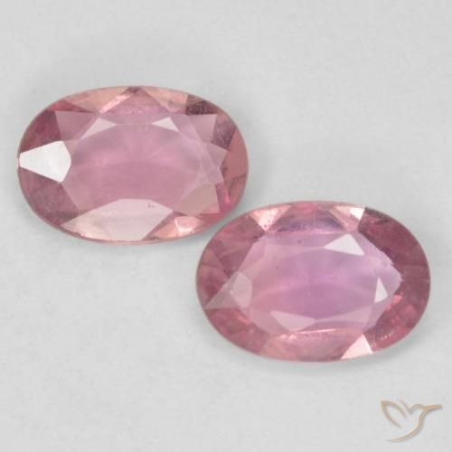 0.89ctw Naturale Rosa chiaro Zaffiro, Ovale, VS