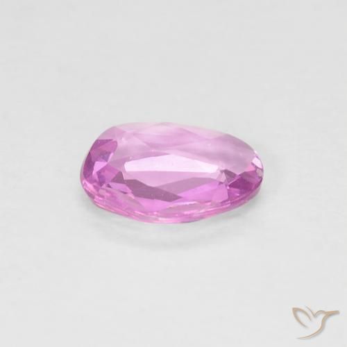 Zaffiro Rosa medio naturale da 0.58 ct, Taglio a fantasia, VVS
