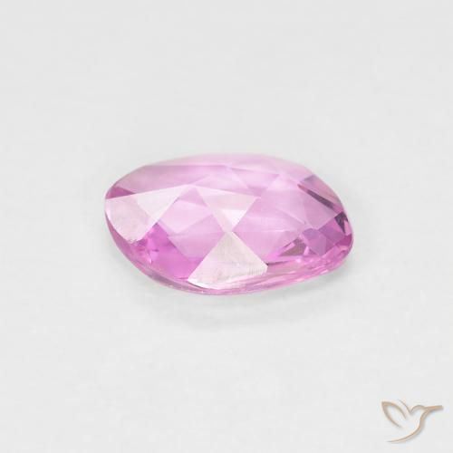 Zaffiro Rosa intenso naturale da 0.55 ct, Taglio a fantasia, VVS