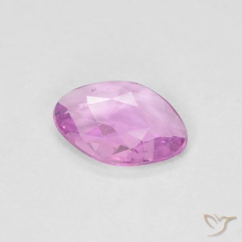 Zaffiro Viola medio naturale da 0.60 ct, Taglio a fantasia, VS