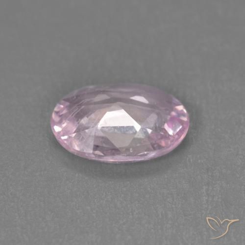 Zaffiro Rosa gomma da masticare naturale da 0.68 ct, Ovale, VS