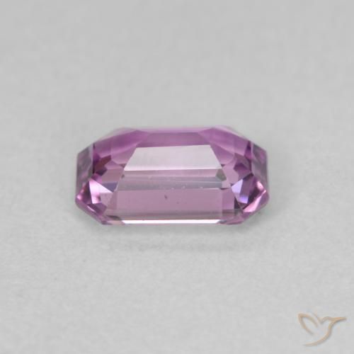 Zaffiro Viola medio naturale da 0.69 ct, Ottagonale / Taglio smeraldo, VVS-VS