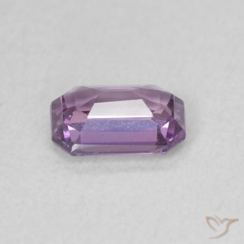 Zaffiro Viola medio naturale da 0.65 ct, Ottagonale / Taglio smeraldo, VVS-VS