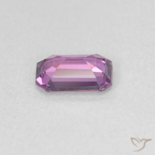 Zaffiro Viola medio naturale da 0.62 ct, Ottagonale / Taglio smeraldo, VVS