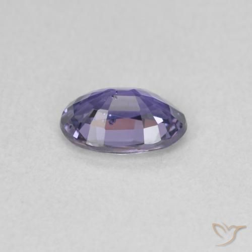 Zaffiro Viola bluastro scuro naturale da 0.56 ct, Ovale, VS