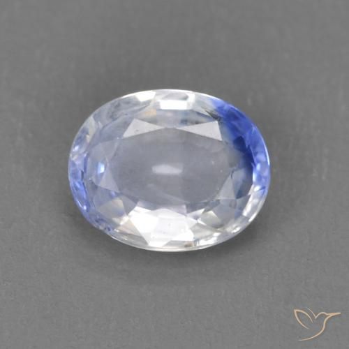Zaffiro Blu pastello naturale da 0.54 ct, Ovale, VS