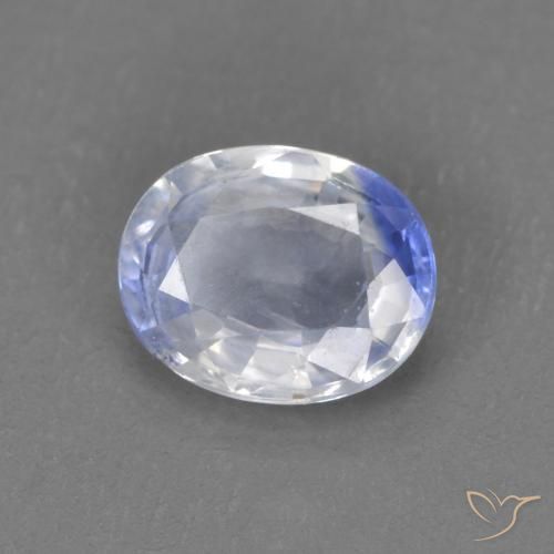 Zaffiro Blu pastello naturale da 0.54 ct, Ovale, VS