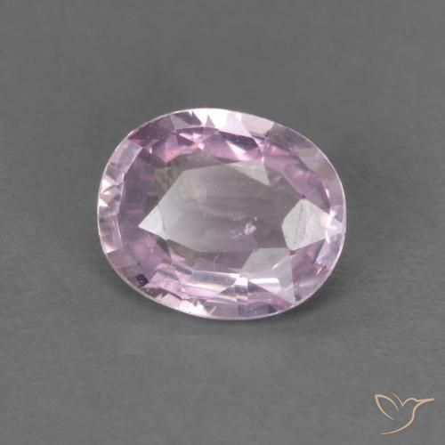 Zaffiro Rosa medio naturale da 0.48 ct, Ovale, VS