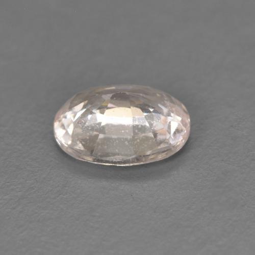 Zaffiro Rosa chiaro naturale da 0.50 ct, Ovale, VS