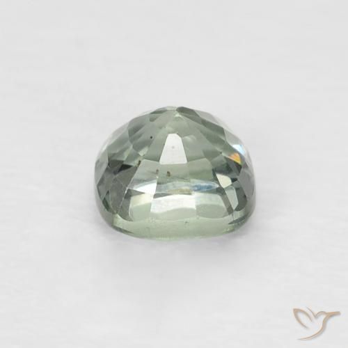 Zaffiro Menta chiara naturale da 0.59 ct, Cuscino, VVS-VS