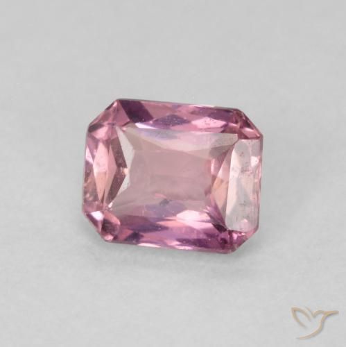 Zaffiro lavanda profonda naturale da 0.53 ct, Ottagonale / Taglio smeraldo, VS