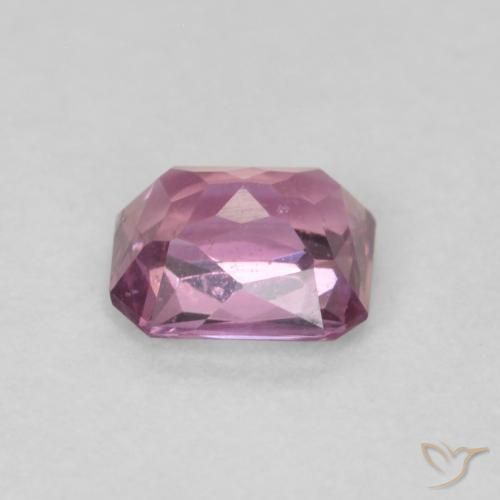 Zaffiro lavanda profonda naturale da 0.53 ct, Ottagonale / Taglio smeraldo, VS